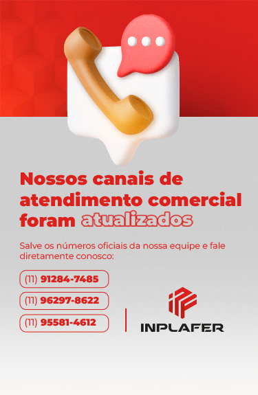 Nossos canais foram atualizados